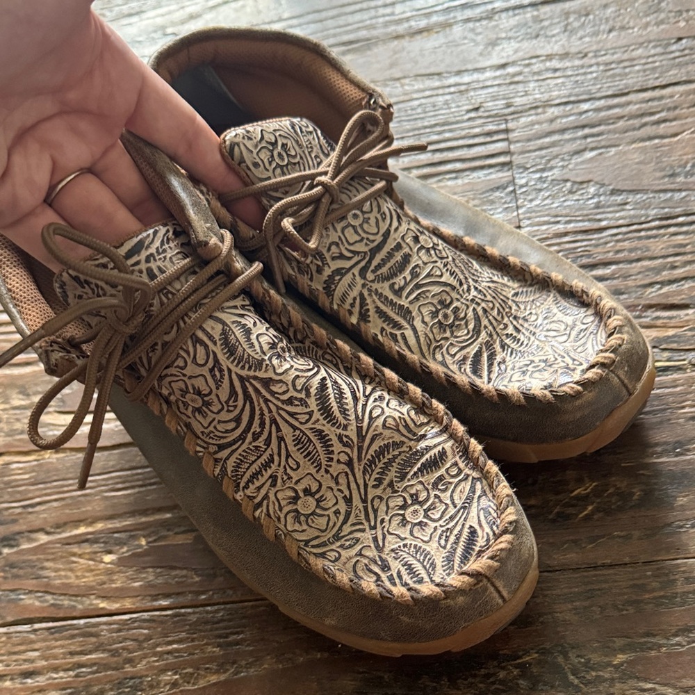 Twisted X Brown Floral women’s shoes